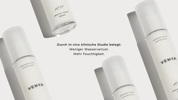 In-vivo belegt: Wie die VENYA Cream klinisch belegte Hydration und Barriere-Schutz bietet