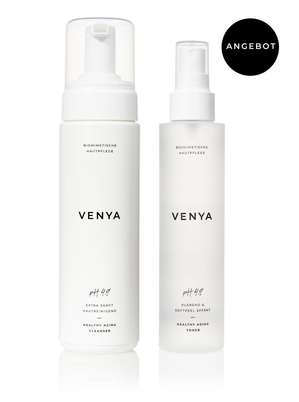Cleansing Set: Cleanser & Toner - VENYA